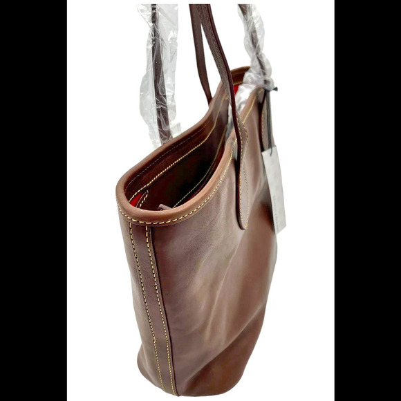 Dooney & Bourke Florentine Leather Tote Chesnut